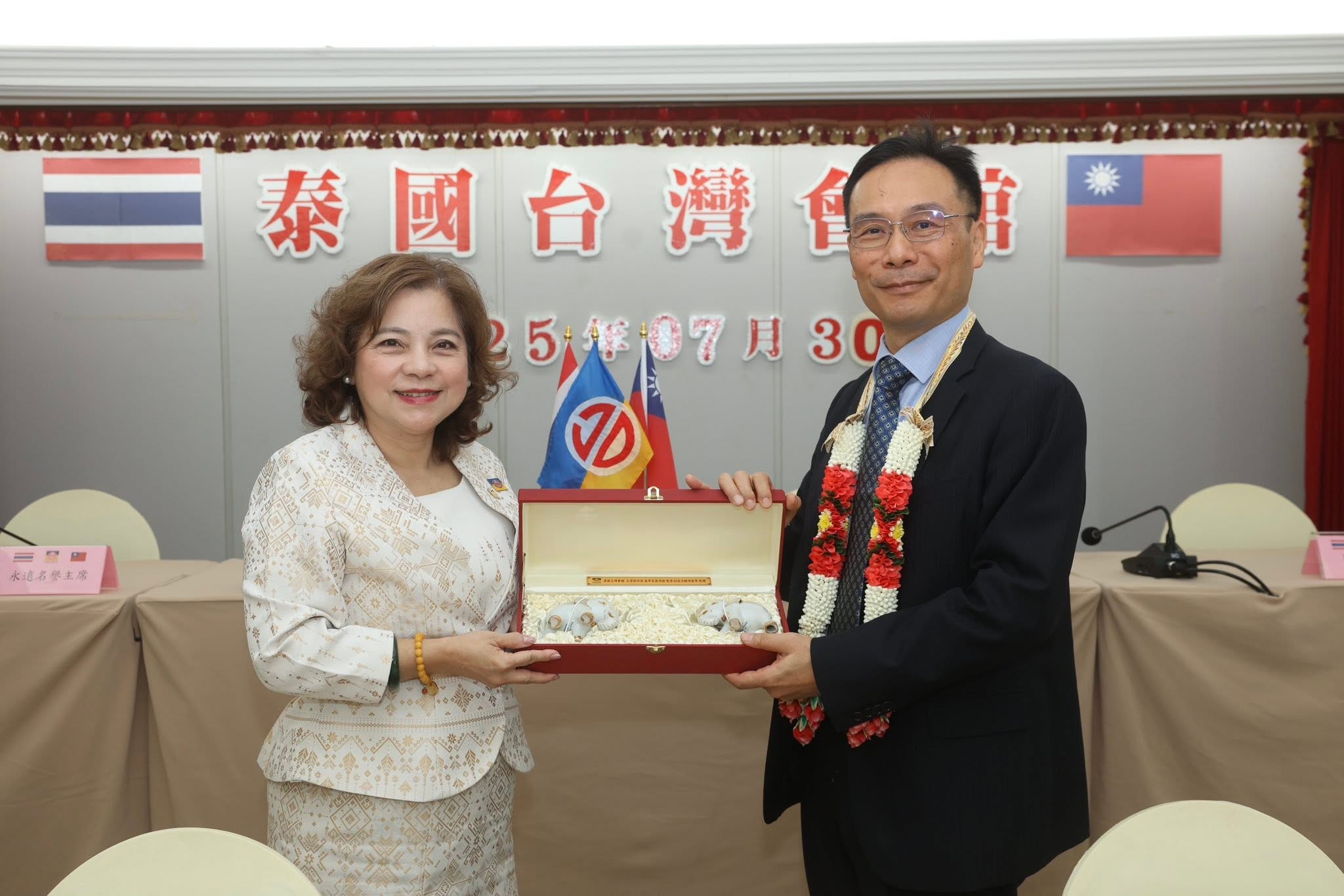 中華民國駐泰代表處新任大使 藍夏禮 閣下